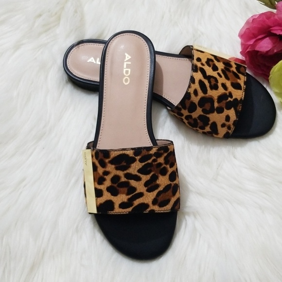 Aldo Women's Aladoclya Open Toe Slide Sandal. 6.5 - Picture 4 of 8